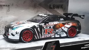 LBWK Nissan GT-R R35 Belgium GTR Store Edition (ミニカー)