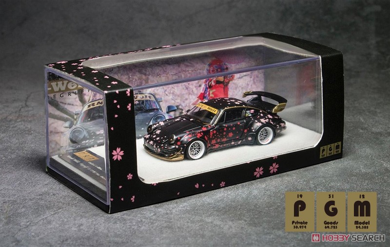 RWB 964 Sakura (Full Opening and Closing) (Diecast Car) Package1