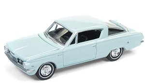 1964 プリムス バラクーダ ライトターコイズ (ミニカー)