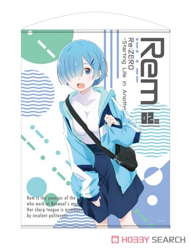 Re: Life in a Different World from Zero Rem 100cm Tapestry Street Fashion Ver. (Anime Toy) Item picture1