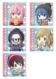 Heyacamp Acrylic Coaster (Set of 5) (Anime Toy)