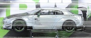 LB★WORKS Nissan GT-R R35 タイプ2 リアウイング バージョン 3 マジックグリーン Tarmac Works限定 (チェイスカー) (ミニカー)