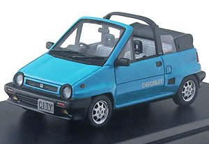 Honda CITY CABRIOLET (1984) マイアミブルー (ミニカー)