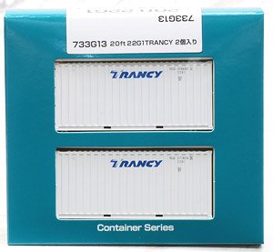 1/80(HO) 20ft 22G1 Trancy Container (2 Pieces) (Model Train)
