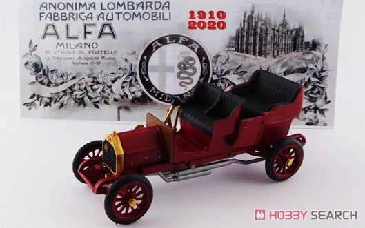 Alfa Romeo 24 HP Torpedo 1910 Alfa Romeo 110th Anniversary Model (1910-2020) (Diecast Car) Item picture1