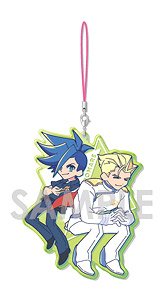 Promare Neon Color Acrylic Strap C. Galo & Kray (Anime Toy)