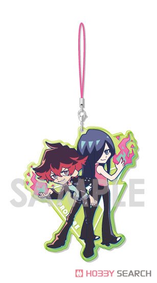 Promare Neon Color Acrylic Strap F. Gueira & Meis (Anime Toy) Item picture1
