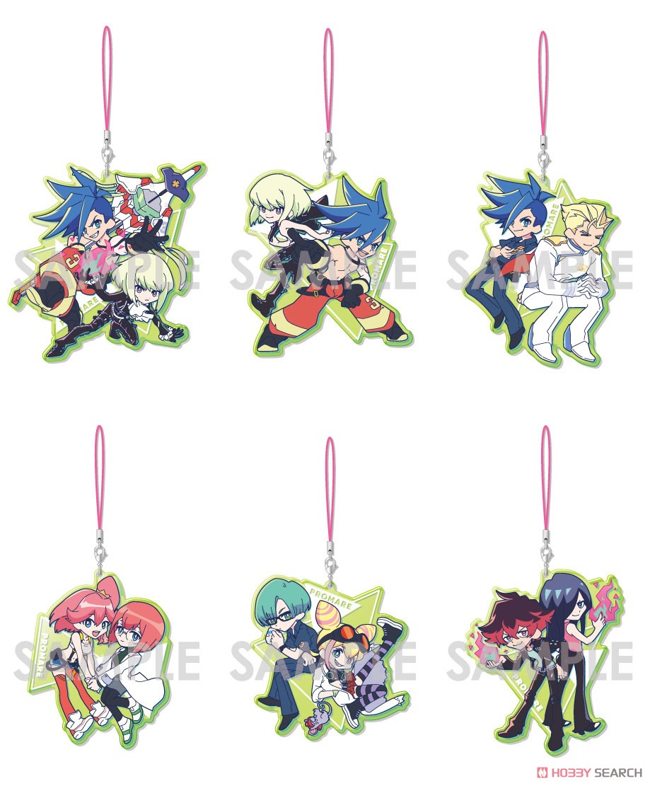 Promare Neon Color Acrylic Strap F. Gueira & Meis (Anime Toy) Other picture1