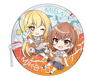 A Certain Scientific Railgun T Puchichoko Koronto Accessory Case [Misaka & Shokuhou] (Anime Toy)