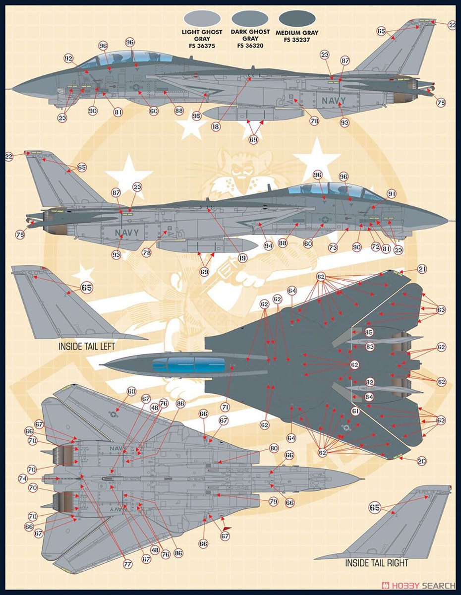 F-14 Stencils & Data (Decal) Other picture2