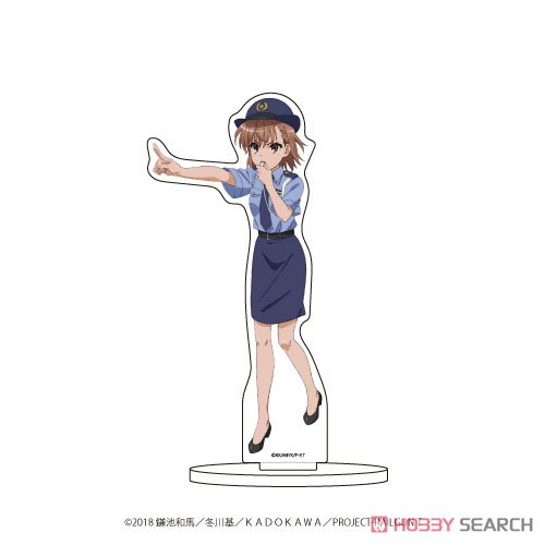 Chara Acrylic Figure [A Certain Scientific Railgun T] 01 Mikoto Misaka (Especially Illustrated) (Anime Toy) Item picture1