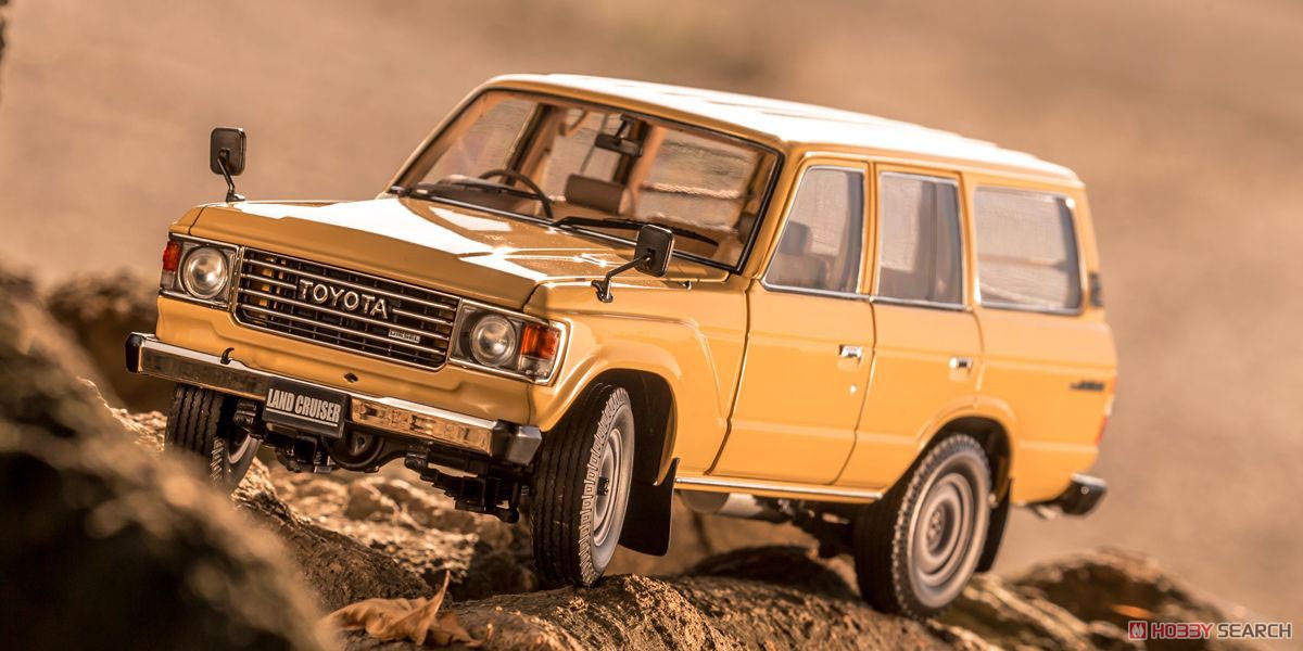 Toyota Land Cruiser 60 (Traditional Beige) (Diecast Car) Other picture2