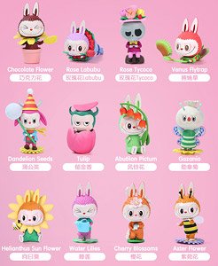 POPMART LABUBU THE MONSTERS 花の妖精シリーズ (12個セット) (完成品)