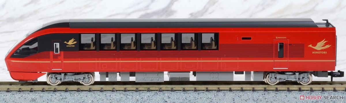 Kinki Nippon Railway (Kintetsu) Series 80000 `Hinotori` Six Car Formation Set (6-Car Set) (Model Train) Item picture3