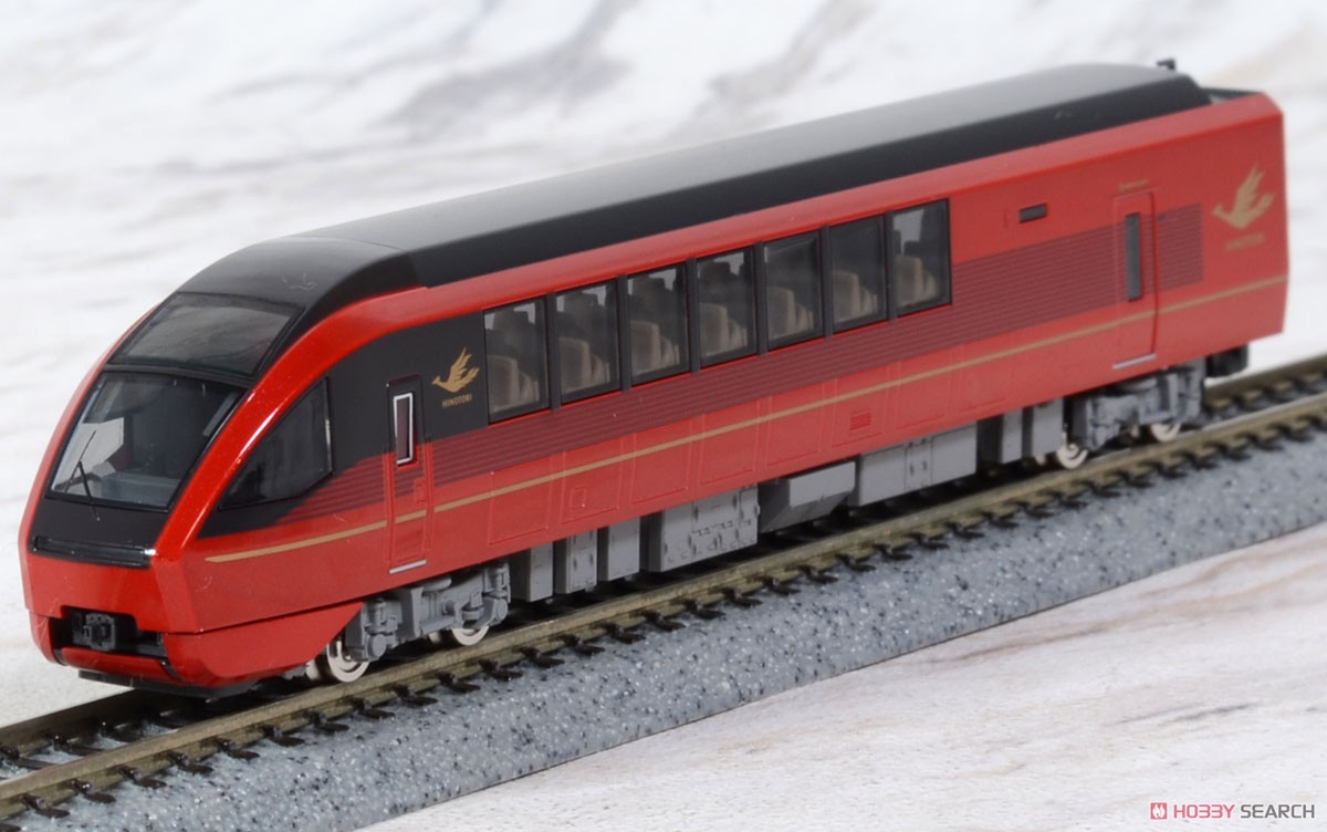 Kinki Nippon Railway (Kintetsu) Series 80000 `Hinotori` Six Car Formation Set (6-Car Set) (Model Train) Item picture4