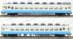 J.R. Ordinary Express Series KIHA58 (Panoramic Front Window/Shikoku Railway Color) Set (2-Car Set) (Model Train)