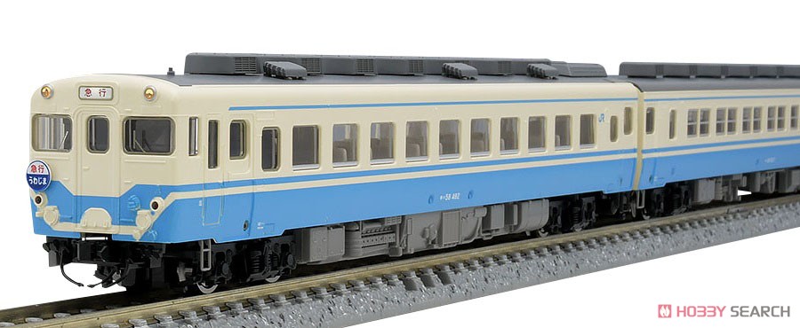 【限定品】 JR キハ58系 急行ディーゼルカー (うわじま・JR四国色) セットB (3両セット) (鉄道模型) 商品画像7