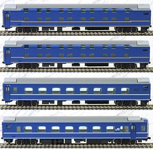 1/80(HO) J.R. Limited Express Sleeper Series 14 Type 14 `Hokuriku` Additional Set (Add-On 4-Car Set) (Model Train)