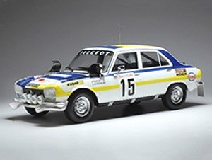 プジョー 504 Ti 1975年ラリー・モロッコ #15 B.Consten - G.Flocon (ミニカー)