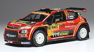 シトロエン C3 R5 2019年ラリー・カタルーニャ #23 M.Ostberg / T.Eriksen (ミニカー)