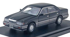 MAZDA LUCE 4DOOR HARDTOP LIMITED (1986) ブリリアントブラック/ニュートラルグレーM (ミニカー)