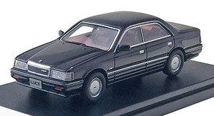 MAZDA LUCE 4DOOR HARDTOP LIMITED (1986) ロイヤルマルーンM/ウォームグレー (ミニカー)