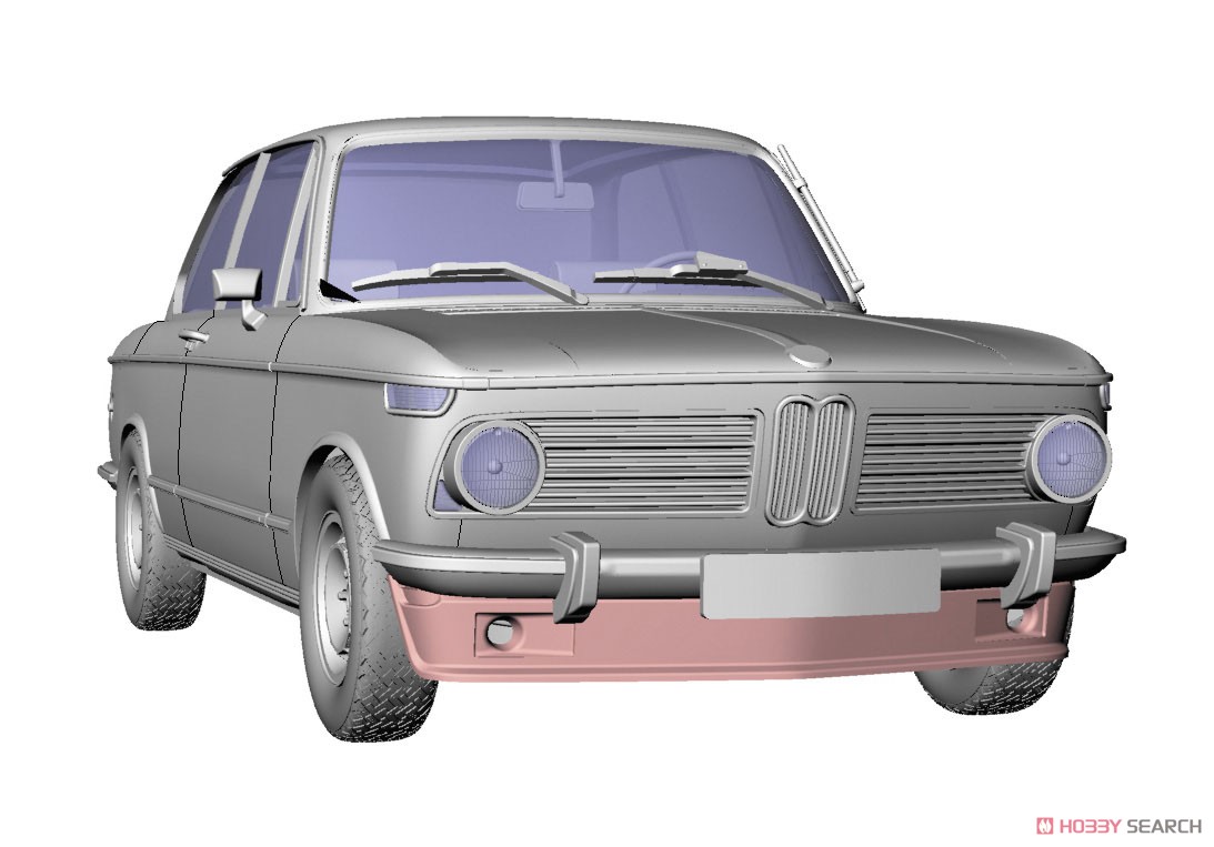 BMW 2002tii w/チンスポイラー (プラモデル) その他の画像1