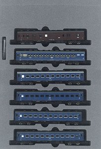 Series 43 Night Express `Kiso` Standard Six Car Set (Basic 6-Car Set) (Model Train)