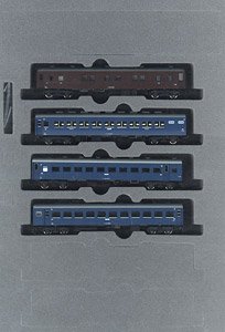 Series 43 Night Express `Kiso` Additional Four Car Set (Add-on 4-Car Set) (Model Train)