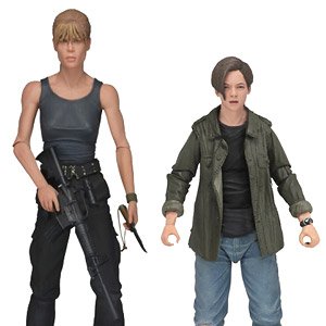 Terminator 2/ Sarah Connor & John Connor Ultimate 7inch Action Figure (Completed)