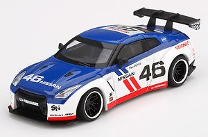 LB★WORKS Nissan GT-R R35 タイプ1 リアウイング バージョン 1 #46 Infinite Motorsport (左ハンドル) 北米限定 (ミニカー)