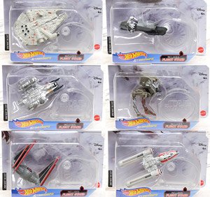 Hot Wheels Star Wars Starship Assort FYT65-986F (set of 6) (Toy)