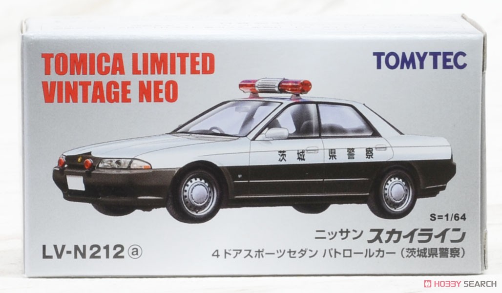 TLV-N212a スカイライン パトロールカー (茨城県警察) (ミニカー) パッケージ1
