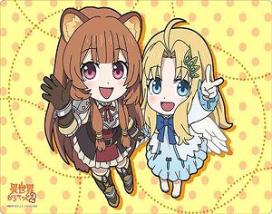 Bushiroad Rubber Mat Collection Vol.673 Isekai Quartetto 2 [Raphtalia & Filo] (Card Supplies)