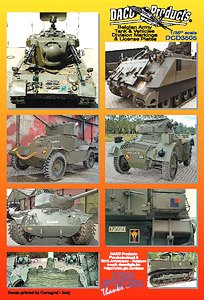 Belgian Army Tank & Vehicles Division Markings & License Plate Decal (Decal)