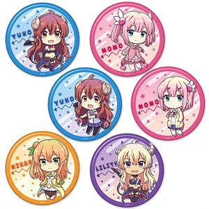 The Demon Girl Next Door Trading Can Badge Vol.2 (Set of 6) (Anime Toy)
