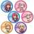 The Demon Girl Next Door Trading Can Badge Vol.2 (Set of 6) (Anime Toy) Item picture1