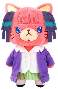 The Quintessential Quintuplets with Cat Plush Key Ring w/Eyemask Nino Nakano (Anime Toy)