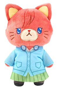 The Quintessential Quintuplets with Cat Plush Key Ring w/Eyemask Miku Nakano (Anime Toy)