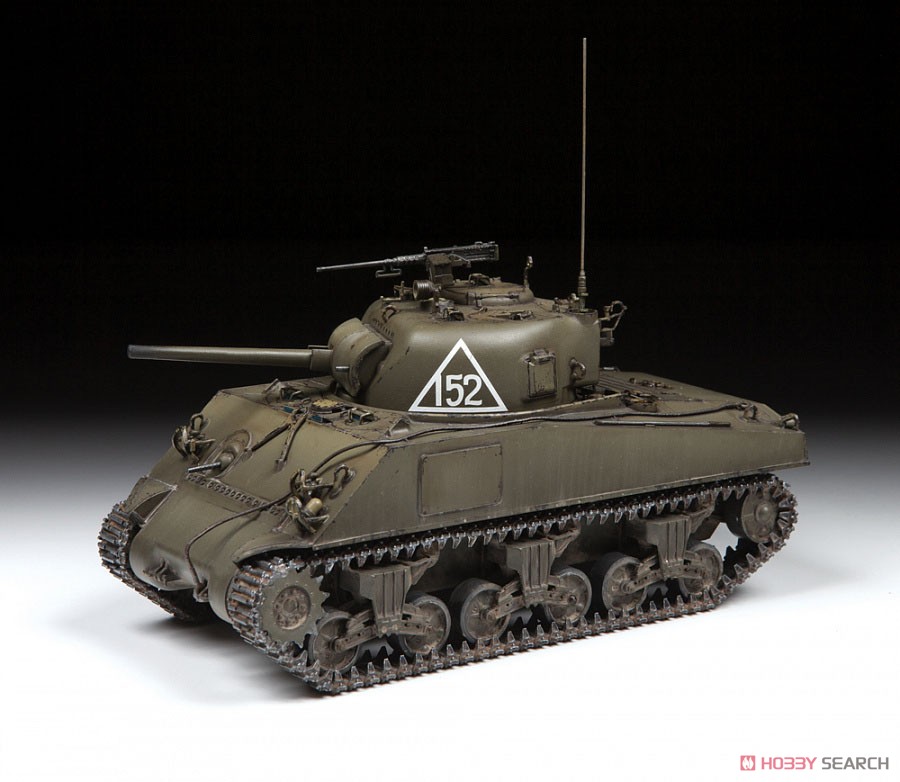 シャーマン M4A2中戦車 (75mm) (プラモデル) 商品画像1