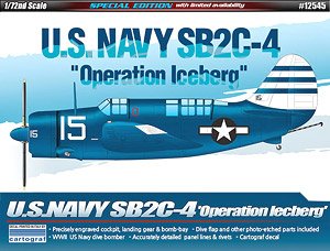 SB2C-4 Helldiver `Operation Iceberg` (Plastic model)