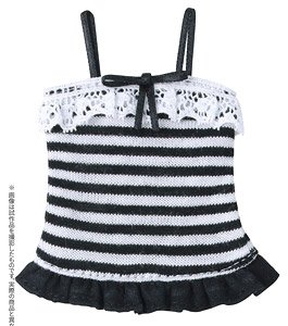 PNS Sugar Camisole II (Black x White Border) (Fashion Doll)