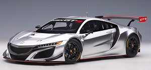 Honda NSX GT3 2018 (Hyper Silver) (Diecast Car)