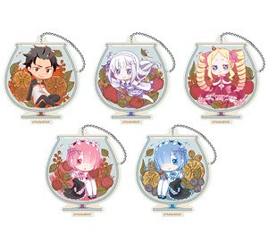 Re:Zero -Starting Life in Another World- Tojicolle Acrylic Key Chain Vol.2 (Set of 5) (Anime Toy)