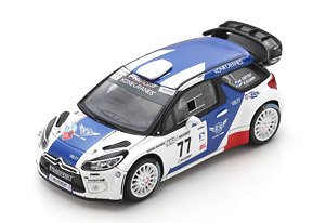 Citroen DS3 WRC No.77 Winner Rally Circuit Cote d`Azur 2019 V.Bottas M.Salminen (Diecast Car)