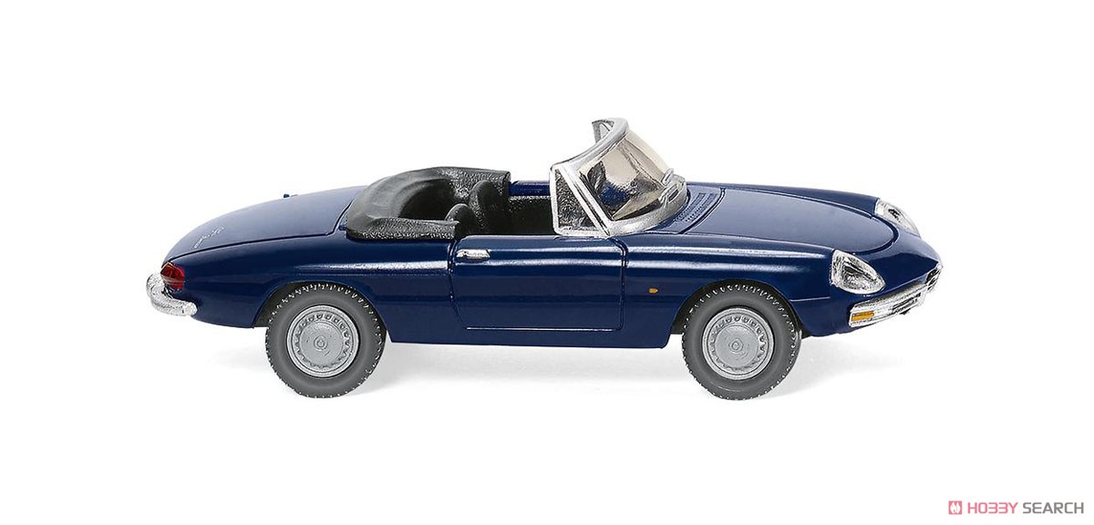 (HO) Alfa Spider Dark Blue (Model Train) Item picture1