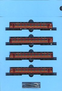 秩父鉄道 12系 パレオエクスプレス (赤茶) (4両セット) (鉄道模型)