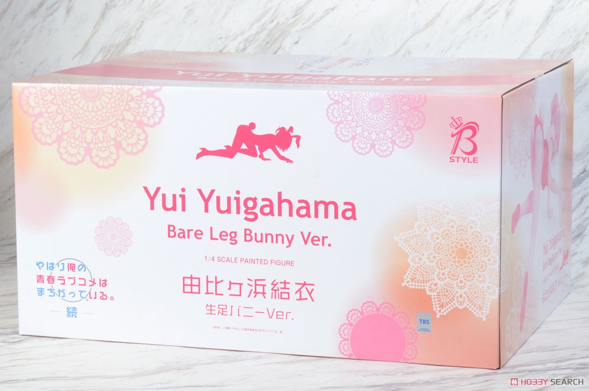 Yui Yuigahama: Bare Leg Bunny Ver. (PVC Figure) Package1