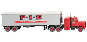 (HO) Container Semi-Trailer (Peterbilt) (Model Train)