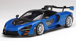 McLaren Senna Antares Blue (Diecast Car)